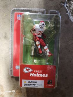 McFarlane NFL 3" Priest Holmes KC Sportsline