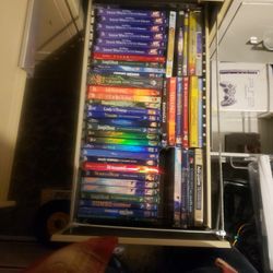 Walt Disney DVDs With Outer Sleeve Cover
