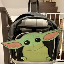 STAR WARS OFFICIAL MERCH Baby Yoda Mini Backpack Purse - 