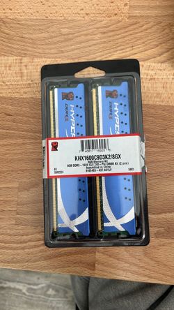 Kingston 8GB DDR3 1600 CL9 - 2 stick kit