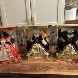 Special Edition Holiday Barbies