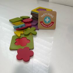Wooden Shapes Matching Puzzle 