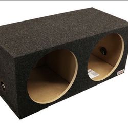 New Atrend 15DQ - 15” Dual Subwoofer Box