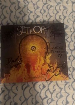 Set It Off Cinematics Signed CD