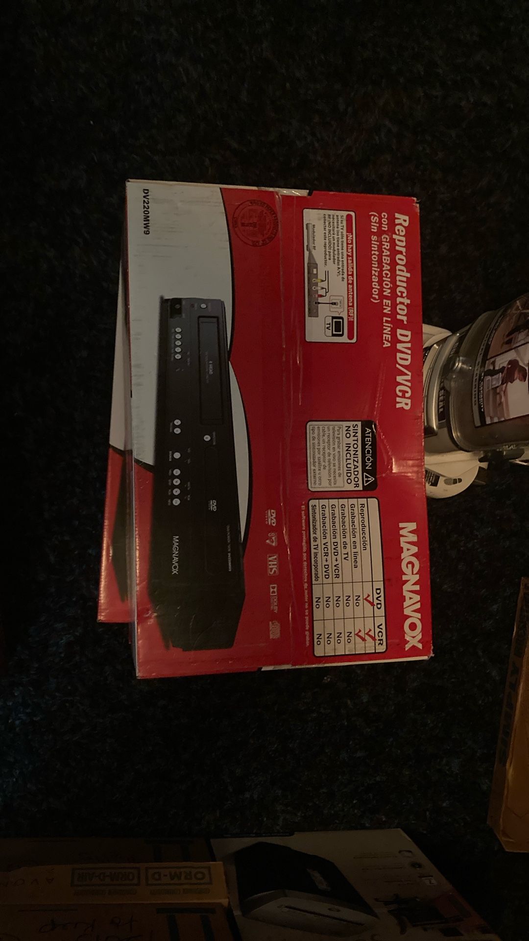 Brand new DVD/VCR IN THE BOX