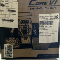 Thermaltake Core V1 SPCC Cube Gaming Computer Case (CA-1D5-00S1WN-00) - Black