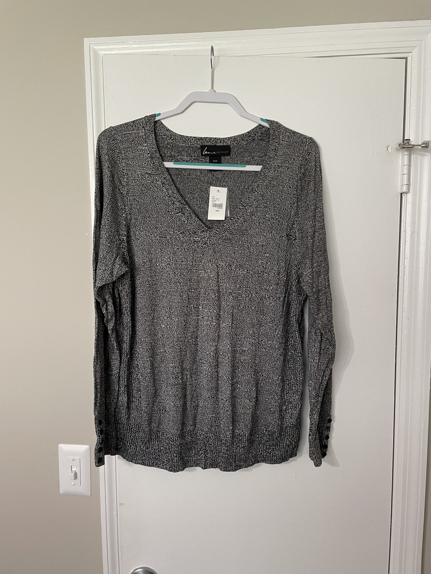 NWT Lane Bryant Long sleeve Sweater Size 2X