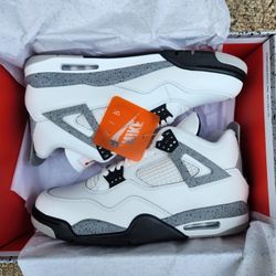 Jordan 4 White Cement Size 11