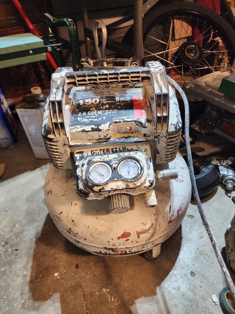 Porter cable compressor 6 gallon 150 psi