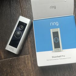 Never Used Ring Doorbell Pro