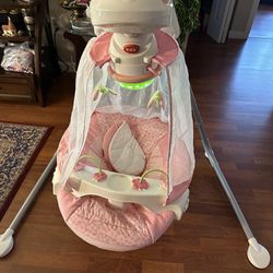 Baby rocker Swing, High chair,  and other stuff
