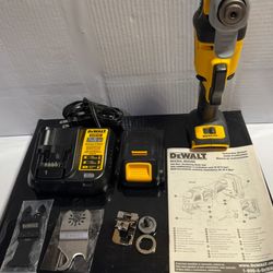 20V MAX XR Cordless Brushless 3-Speed Oscillating Multi Tool with (1) 20V 1.5Ah Battery and Charger