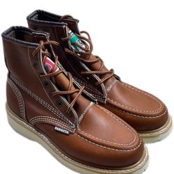 Bota De Trabajo De Piel- Leather Work Boots 