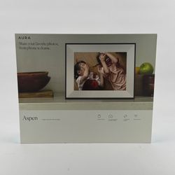 New Aura Home 12" HD Wifi Aspen Digital Photo Frame by Aura Matted Ink AF210