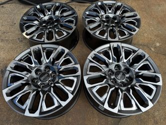 FREE DELIVERY 22" 2025 GMC Yukon Ultimate Chevy Tahoe Escalade OEM 95486 wheels rims ORIGINAL