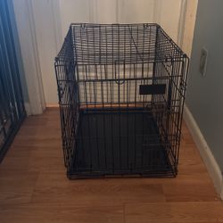 Small Metal Dog Cage With Trey 