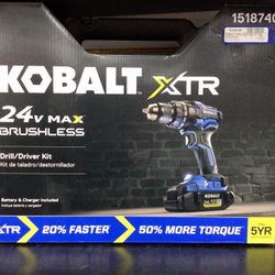 RSP030224 Kobalt XTR 24Volt Drill/Driver Kit