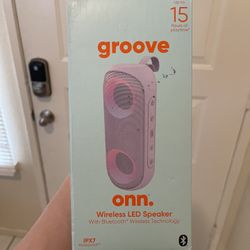 grove onn wireless led speaker 