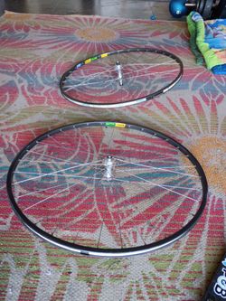 Vintage 700c mavic ma40 road bike clincher wheel set