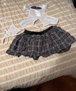 Schoolgirl Costume Set 3 Pieces