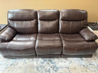 Moving Sale everything must go - Leather power recliner - like new for 500
