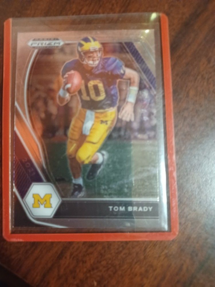 Tom Brady Rare Pop-2 2021 Draft Card