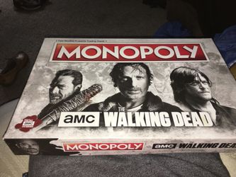 Limited edition walking dead monopoly