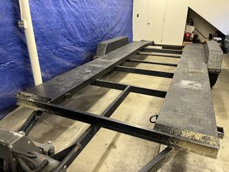 Car Trailer / Car Carrier With Warn Winch