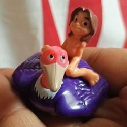 Vintage McDonald's 2000 Disney Young Tarzan on Bird