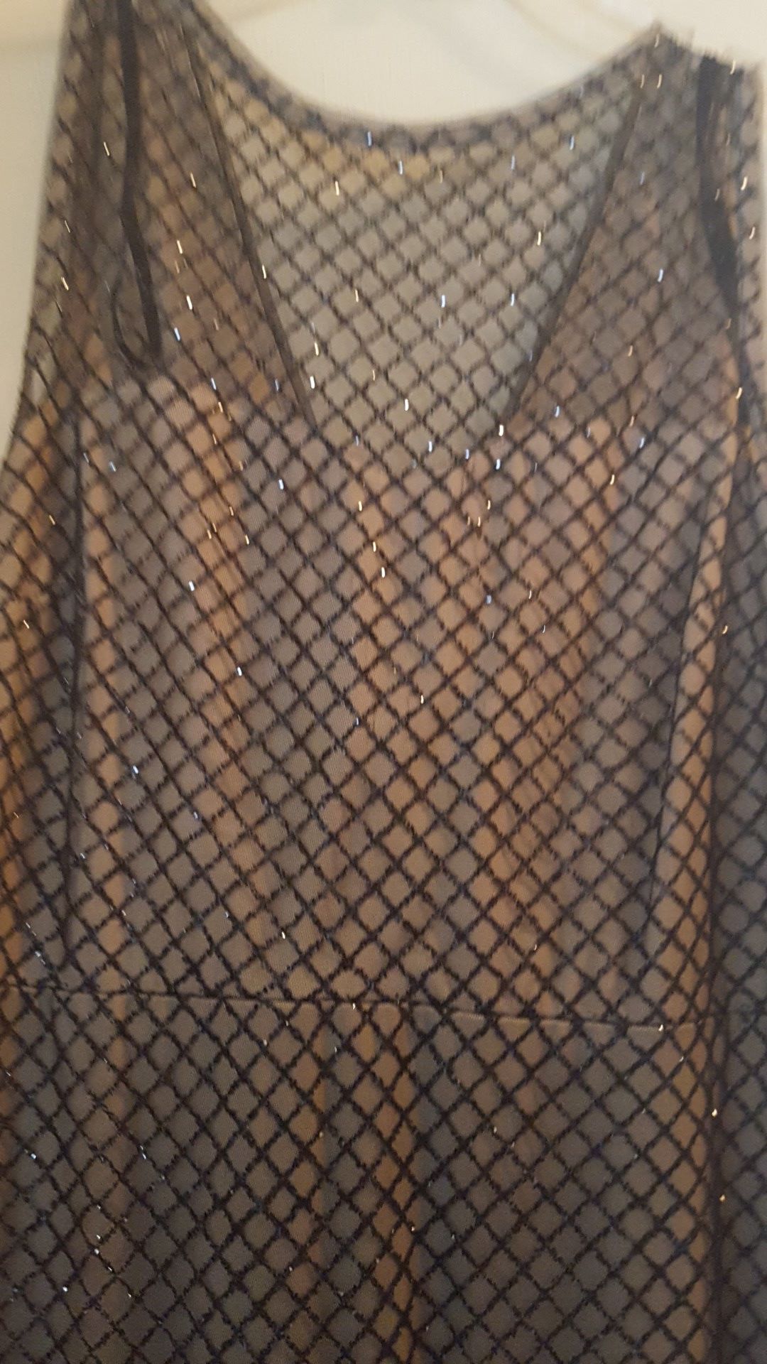 Black/Nude Formal Gown