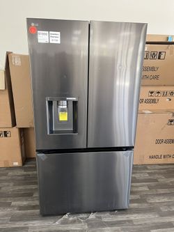 LG 26 cu ft Cpcty Counter Depth(29.5”D) FrenchDoor Fridge w/ 3 IceMakers @$1500 Off or 45% Off MSRP!