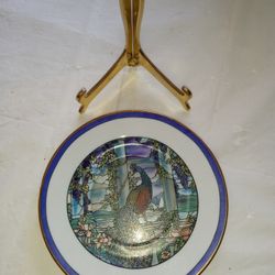 Decorative Peacock Plate