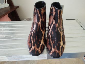 Men's boots calf hair