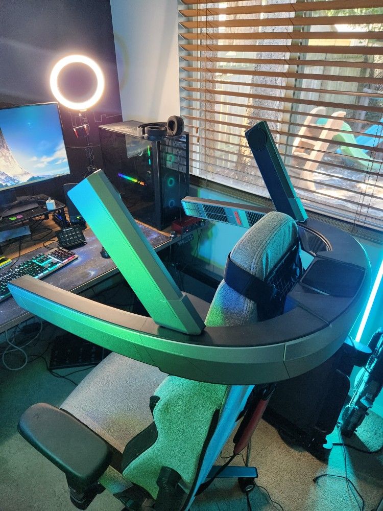 Gaming Surround Sound System 7.1.2 Fits on Any Gaming Chair!