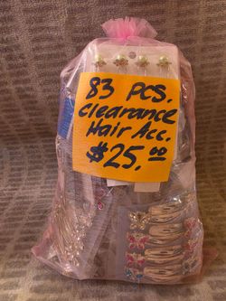 83 Clearance Pcs of Hair Accessories