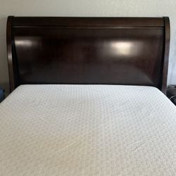 Queen Sleigh Bed frame   