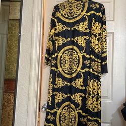 2 Piece Pants And Long Top Coat