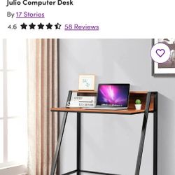 Compact Two Tier Desk (New In Box)