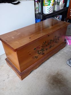 Wooden chest