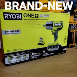 RYOBI
ONE+ 18V Brushless Cordless 4-Mode 1/2 in. High Torque Impact Wrench Kit with 4.0 Battery and Charger