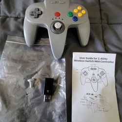 Wireless N64 Controller For Switch And PC