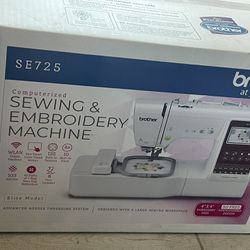 Brothers SE725 Sewing And Embroidery Machine 