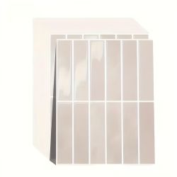 Vintage Vertical Strip Self‑Adhesive Mosaic Wall Stickers, Waterproof Oil‑Resistant Removable Renov