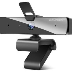 1080P Webcam for PC Laptop Desktop, 360-Degree Rotation Streaming Webcam with Microphone, Computer Video Camera Webcam Compatible for Video Calling Re