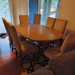 Dining Table With 8 Chairs