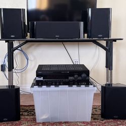 Yamaha Receiver & Polk Audio Speakers 