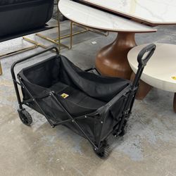 Black Foldable Wagon