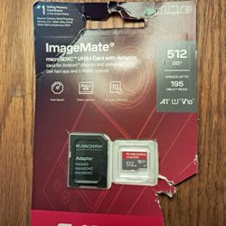 Sandisk Image Mate Unopened 512gb