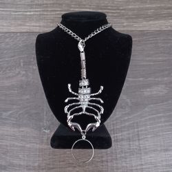 Silver Toned Scorpion 🦂 Ring Bracelet