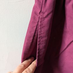 Vtg Women's Scrub Pants Wine Color